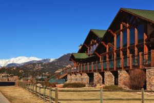 The Estes Park Resort's function space offers large window to enjoy while dining. Courtesy of the venue.