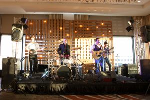 Consider the space available and if there is room for a full band like Whitfields or only a solo entertainer. Photo by Jensen Sutta.